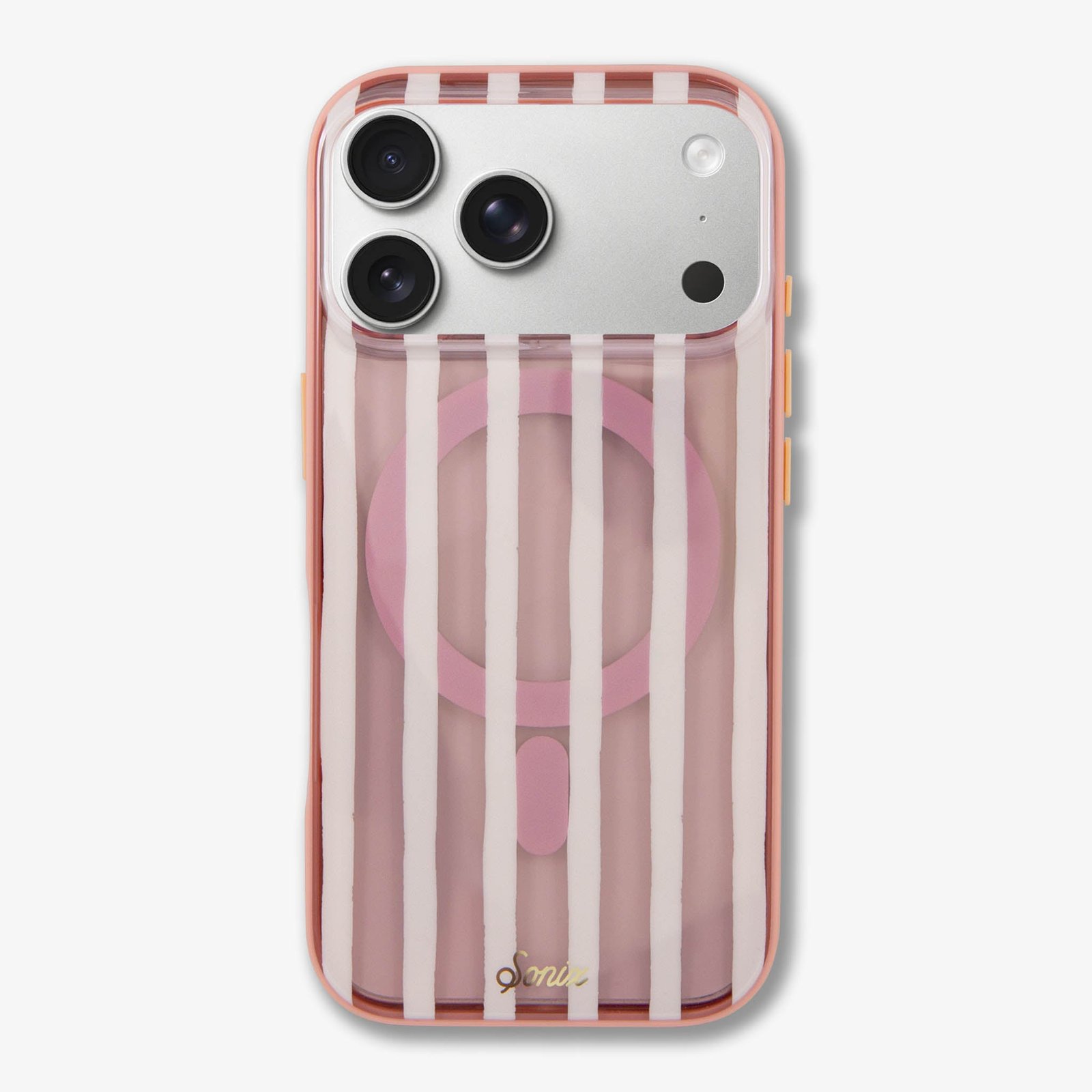 Abstract Stripe Nude MagSafe® Compatible iPhone Case - Image 10