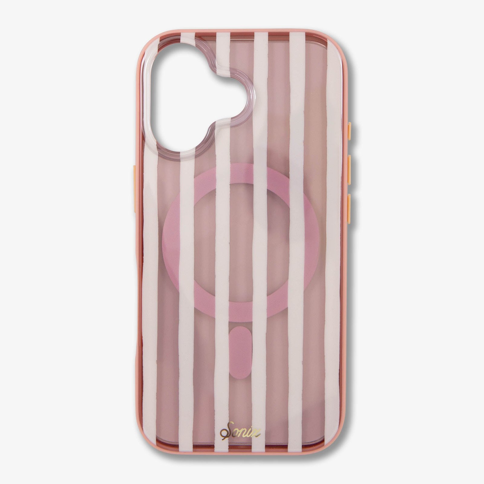 Abstract Stripe Nude MagSafe® Compatible iPhone Case - Image 7