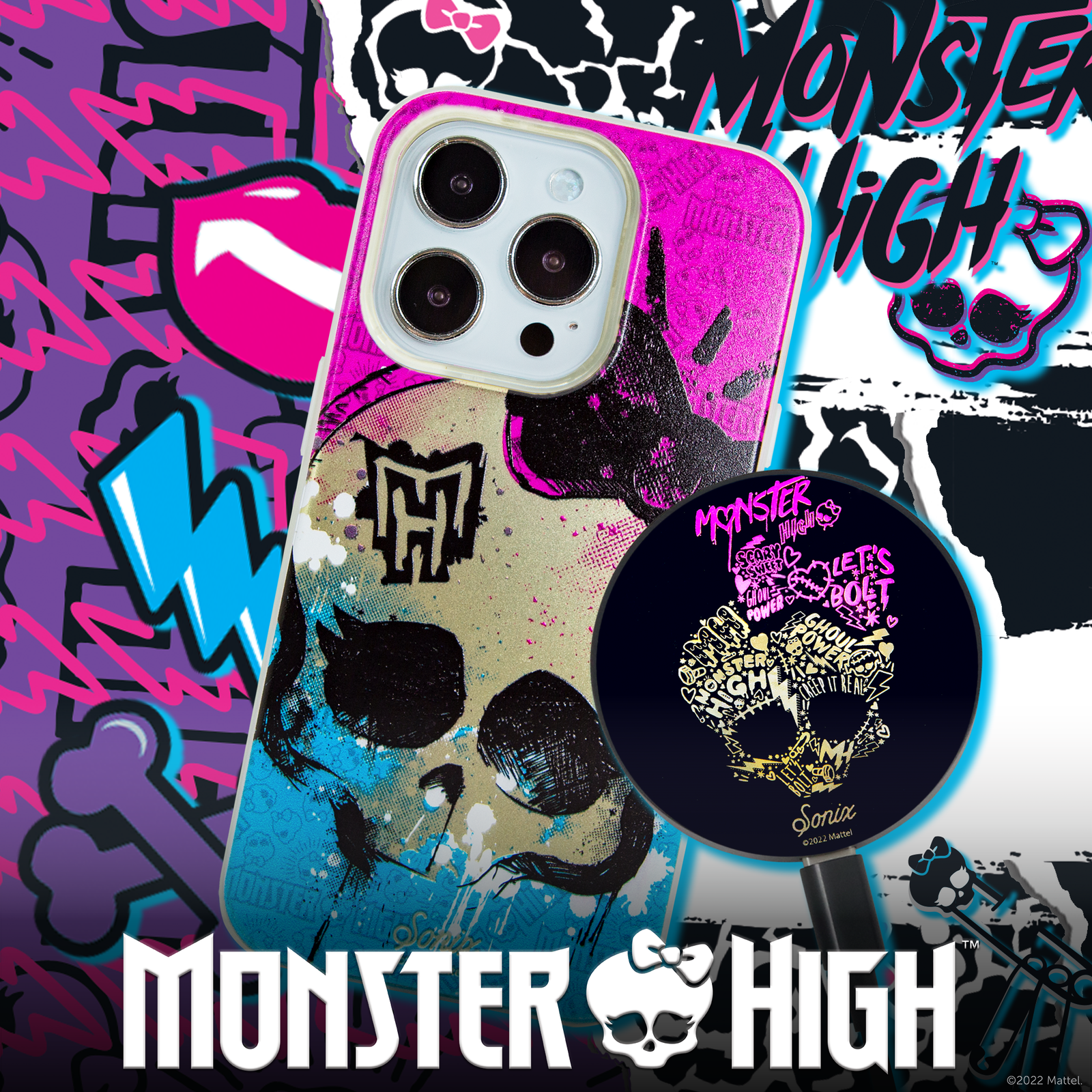 MagLink™ Magnetic Charger - Monster High™ Let's Bolt - Image 2