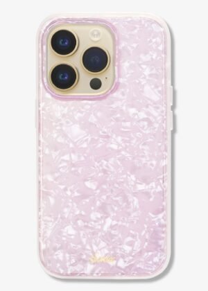 Pink Pearl Tort iPhone Case